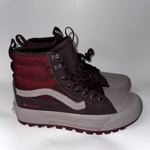 VANS Sk8-Hi GORE-TEX MTE Womens Size 7 Shoes Bitter Chocolate Brown Hiking NEW